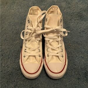 Converse White High Top Sneakers